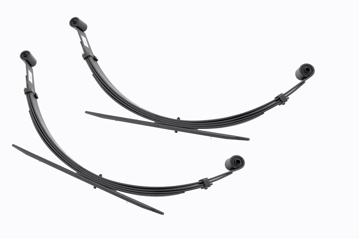 Rough Country Rear Leaf Springs | 6" Lift | Pair | Ford F-250/F-350 Super Duty 4WD (99-07)