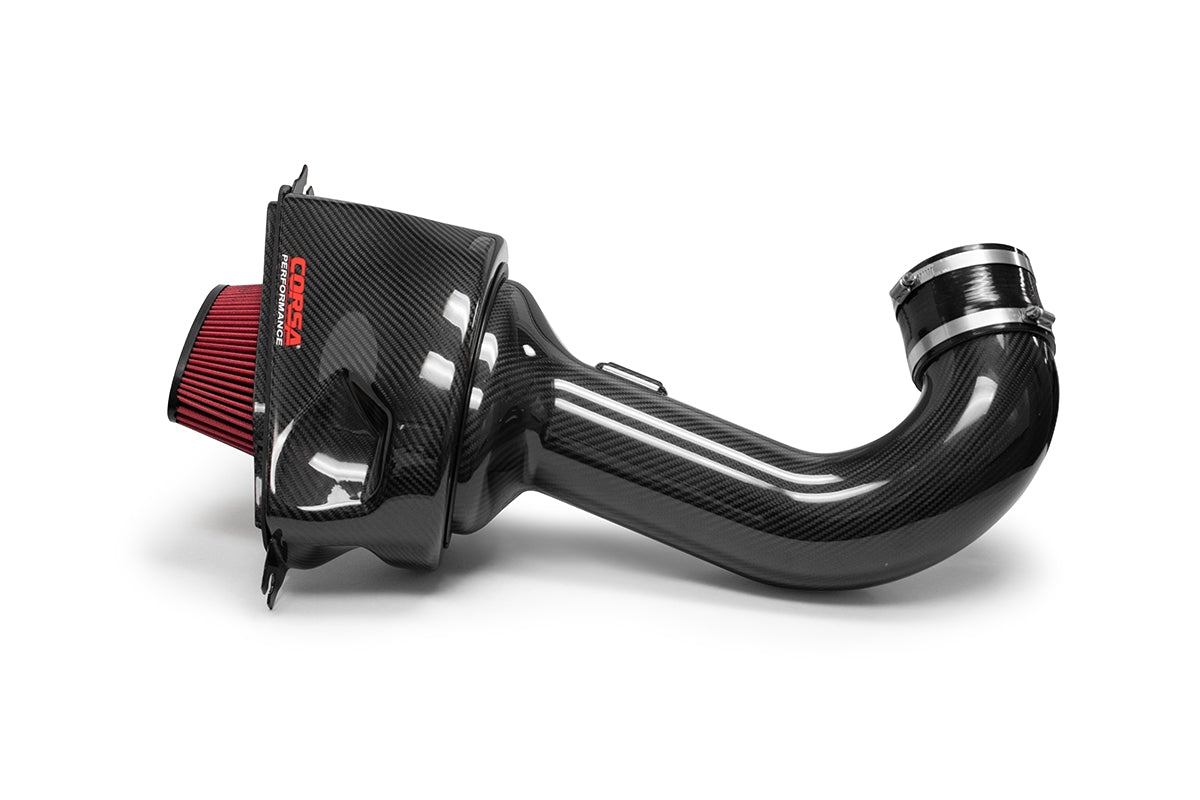 CORSA Black / Carbon Fiber Air Intake for 2015-2019 Corvette C7 Z06 (44002)