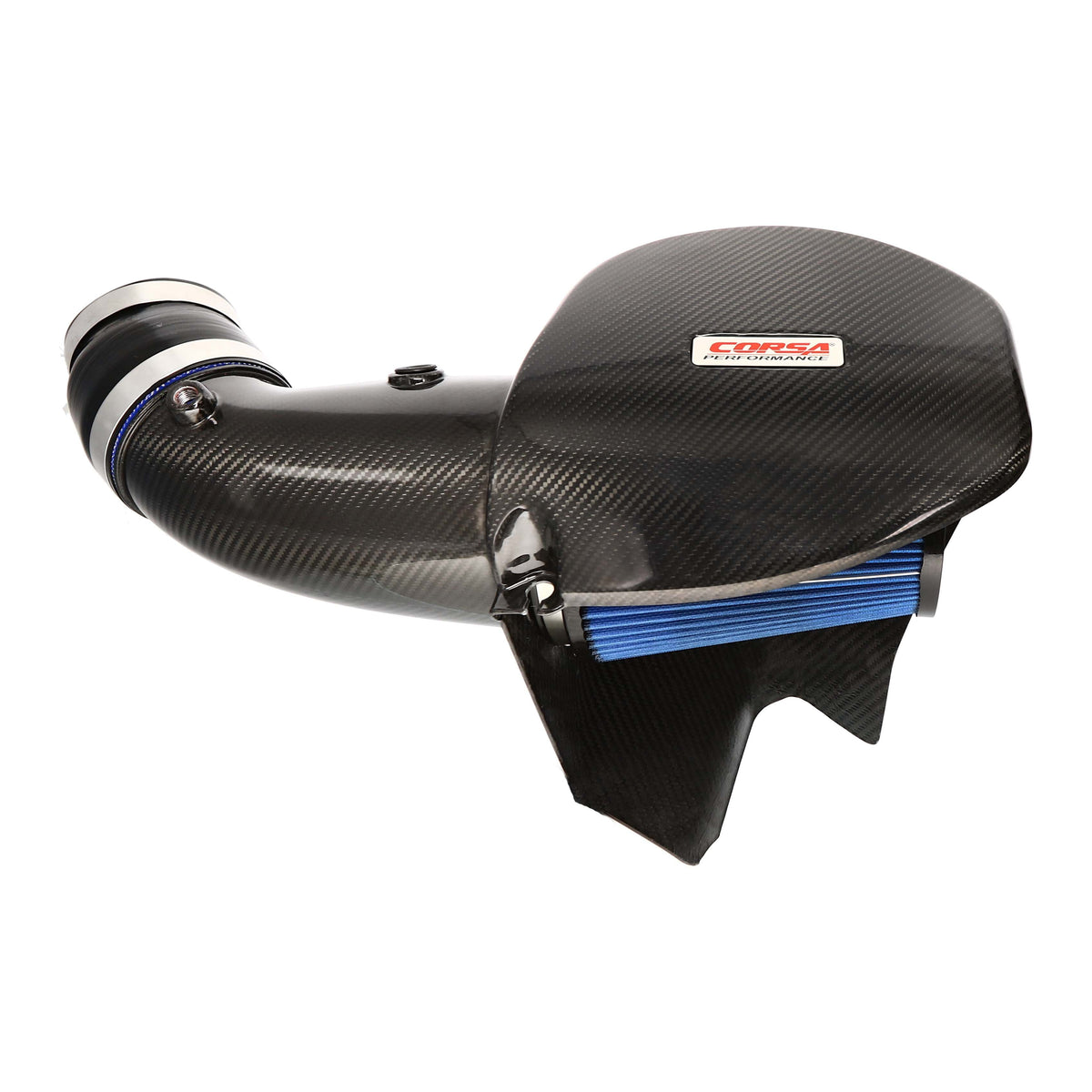 CORSA Black / Carbon Fiber Air Intake for 2017-2024 Challenger, Charger 6.2L (44004-1)