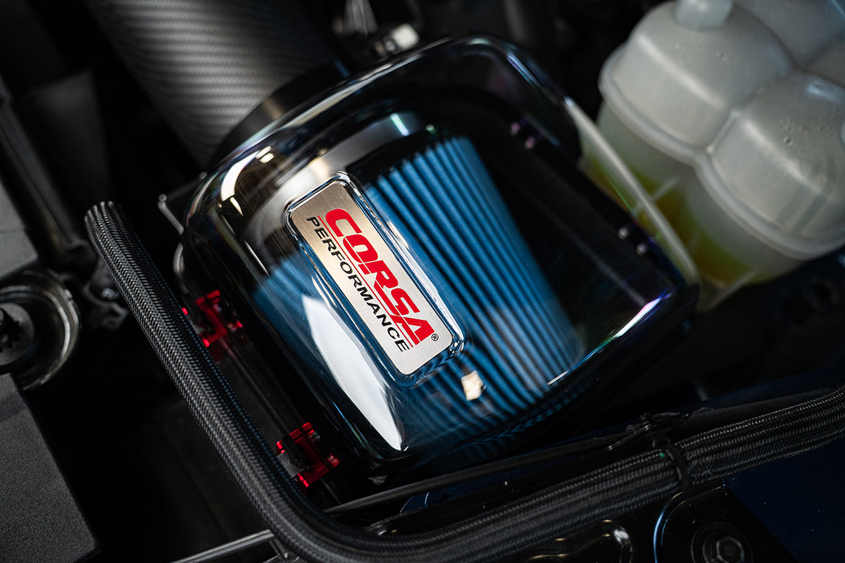 CORSA 2024+ Ford (S650) Mustang GT 5.0L & Dark Horse Carbon Fiber Air Intake System