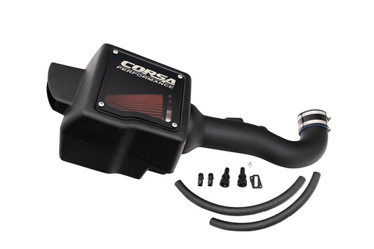CORSA Closed Box Air Intake for 2014-19c Silverado, Sierra, 2015-20 GM SUV 5.3L (45553-1)