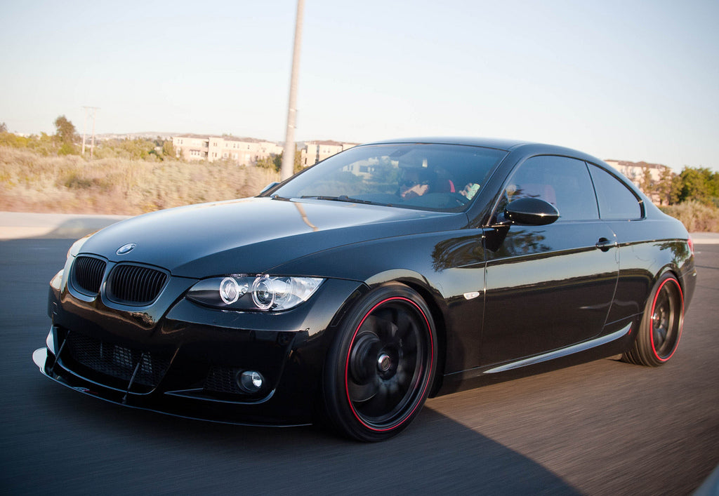 Carbon Fiber Front Wind Splitter-BMW E92 335i