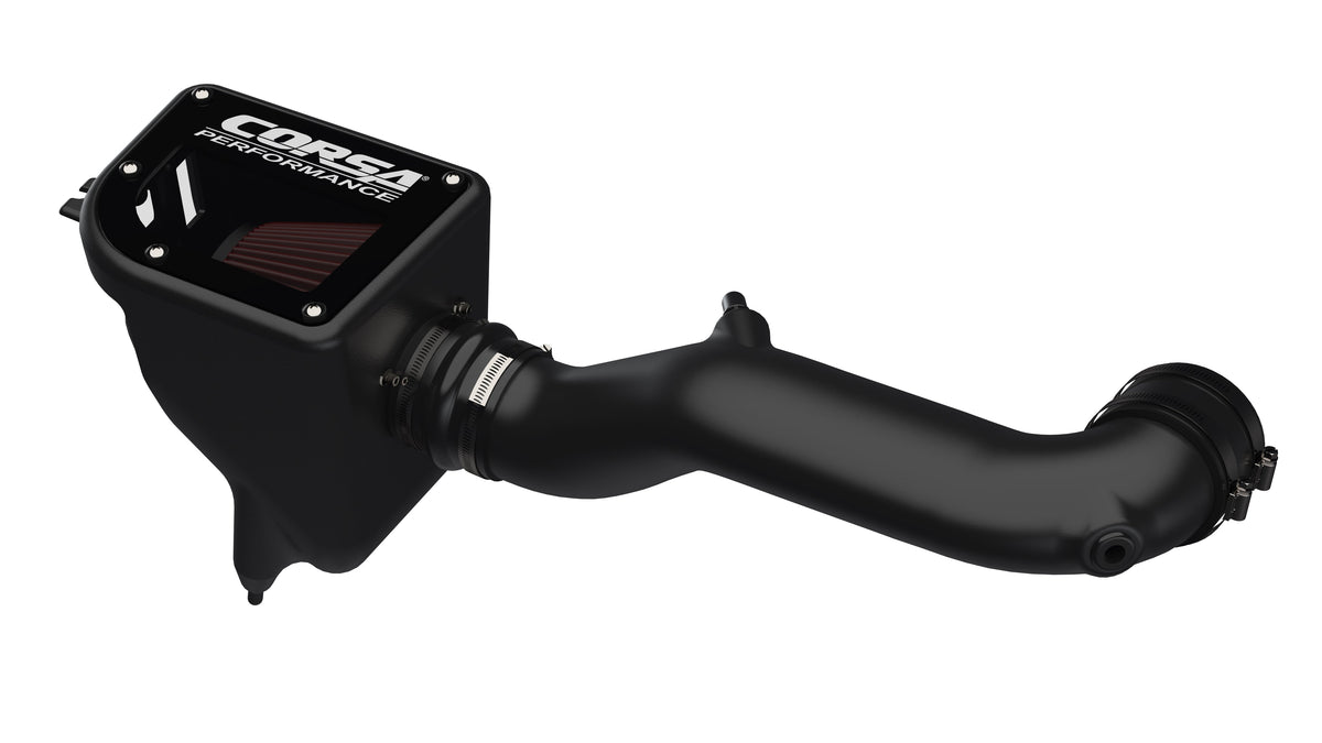 CORSA Closed Box Air Intake for 2019-2025 Jeep Wrangler JLU/JL, Gladiator JT 3.6L (47736)