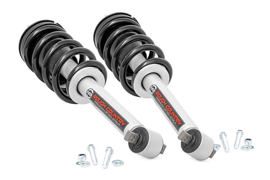 Rough Country Loaded Strut Pair | 5 Inch | Chevy/GMC 1500 2WD/4WD (14-18 & Classic)