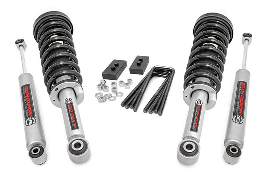 Rough Country 2 Inch Lift Kit | Lifted Struts | Ford F-150 4WD (2009-2013)
