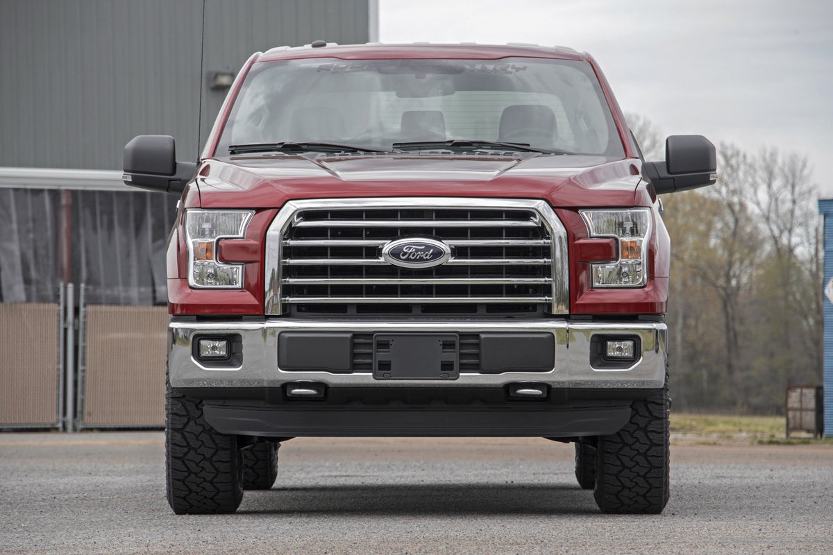Rough Country 2 Inch Lift Kit | Lifted Struts | Ford F-150 4WD (2014-2020)