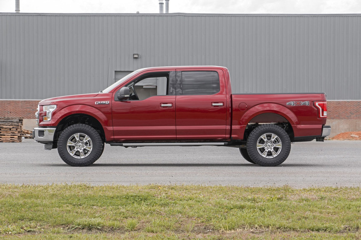 Rough Country 2 Inch Lift Kit | Lifted Struts | Ford F-150 4WD (2014-2020)