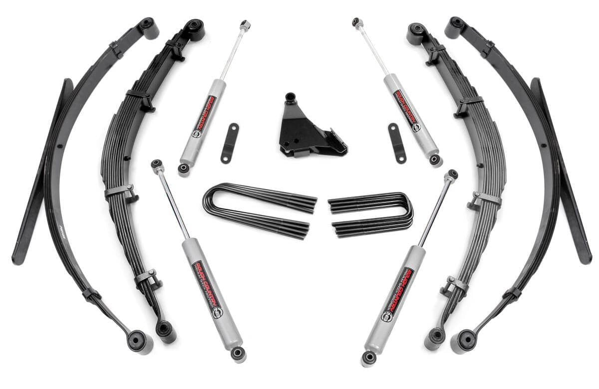 Rough Country 4 Inch Lift Kit | Ford F-250/F-350 Super Duty 4WD (1999-2004)