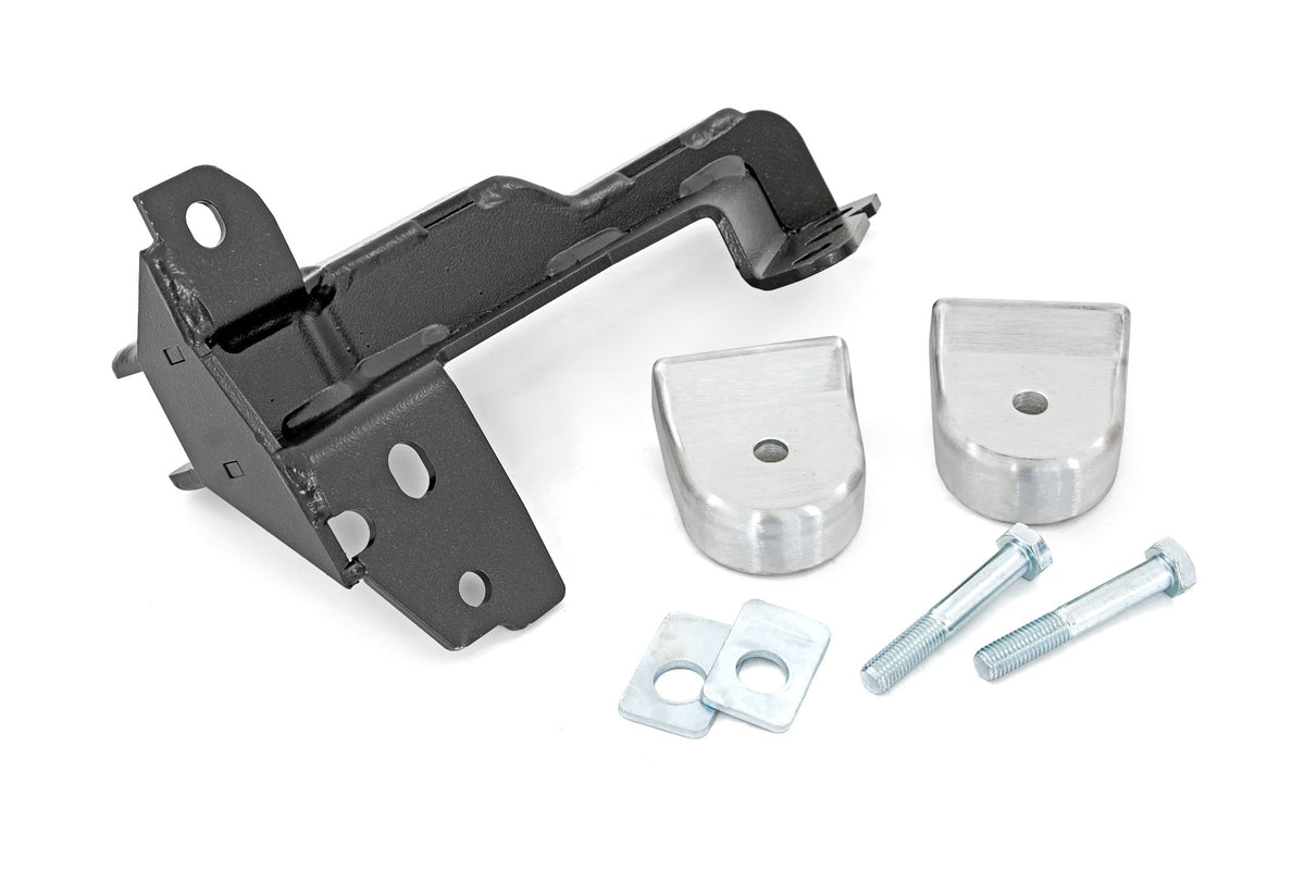 Rough Country 2 Inch Leveling Kit | Track Bar Bracket | Ford F-250/F-350 Super Duty (17-26)