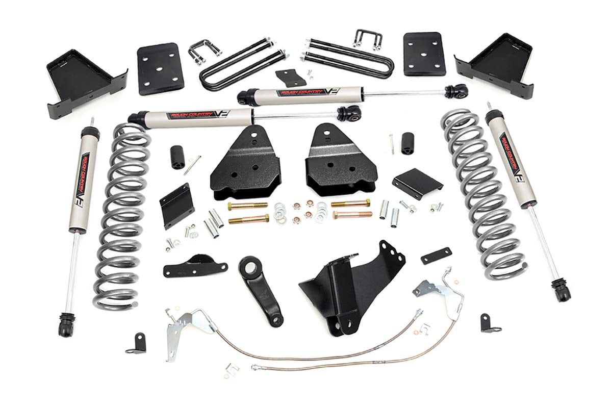 Rough Country 6 Inch Lift Kit | Ford F-250 Super Duty 4WD (2015-2016)
