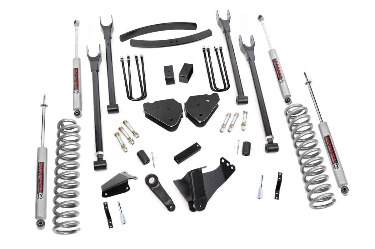 Rough Country 6 Inch Lift Kit | Ford F-250/F-350 Super Duty 4WD (05-07)