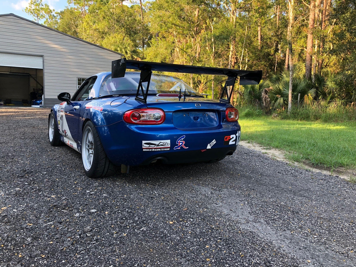 GT-250 61" Carbon Fiber Adjustable Wing- Mazda Miata NC