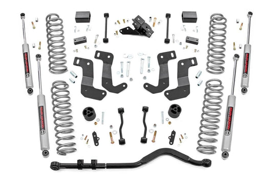 Rough Country 3.5 Inch Lift Kit | C/A Drop | 2-Door | Jeep Wrangler JL 4WD (2018-2023)