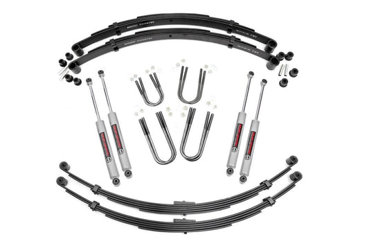 Rough Country 3 Inch Lift Kit | Rear Springs | Jeep Grand Wagoneer/J10 Truck/J20 Truck/Wagoneer 4WD