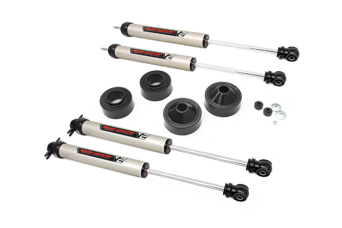 Rough Country 1.75 Inch Lift Kit | Jeep Wrangler JK  (2007-2018)