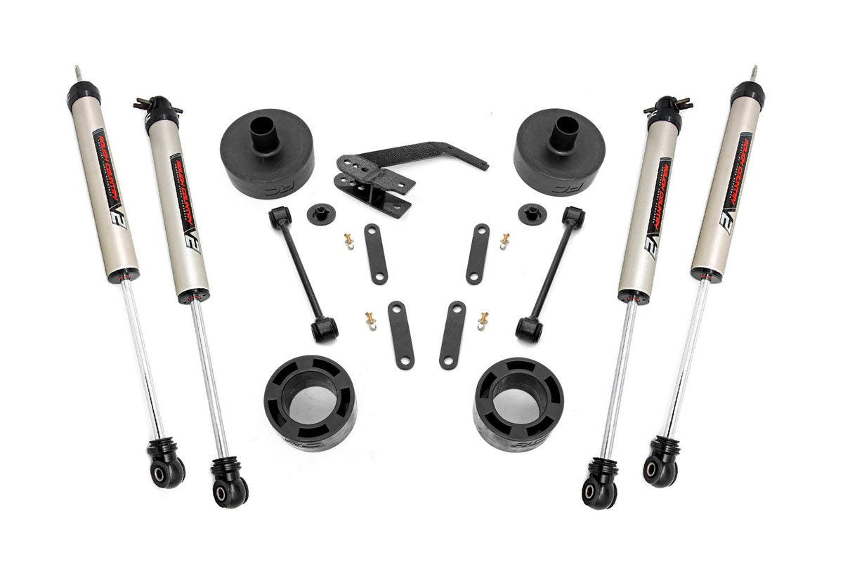 Rough Country 2.5 Inch Lift Kit | Jeep Wrangler JK  (2007-2018)