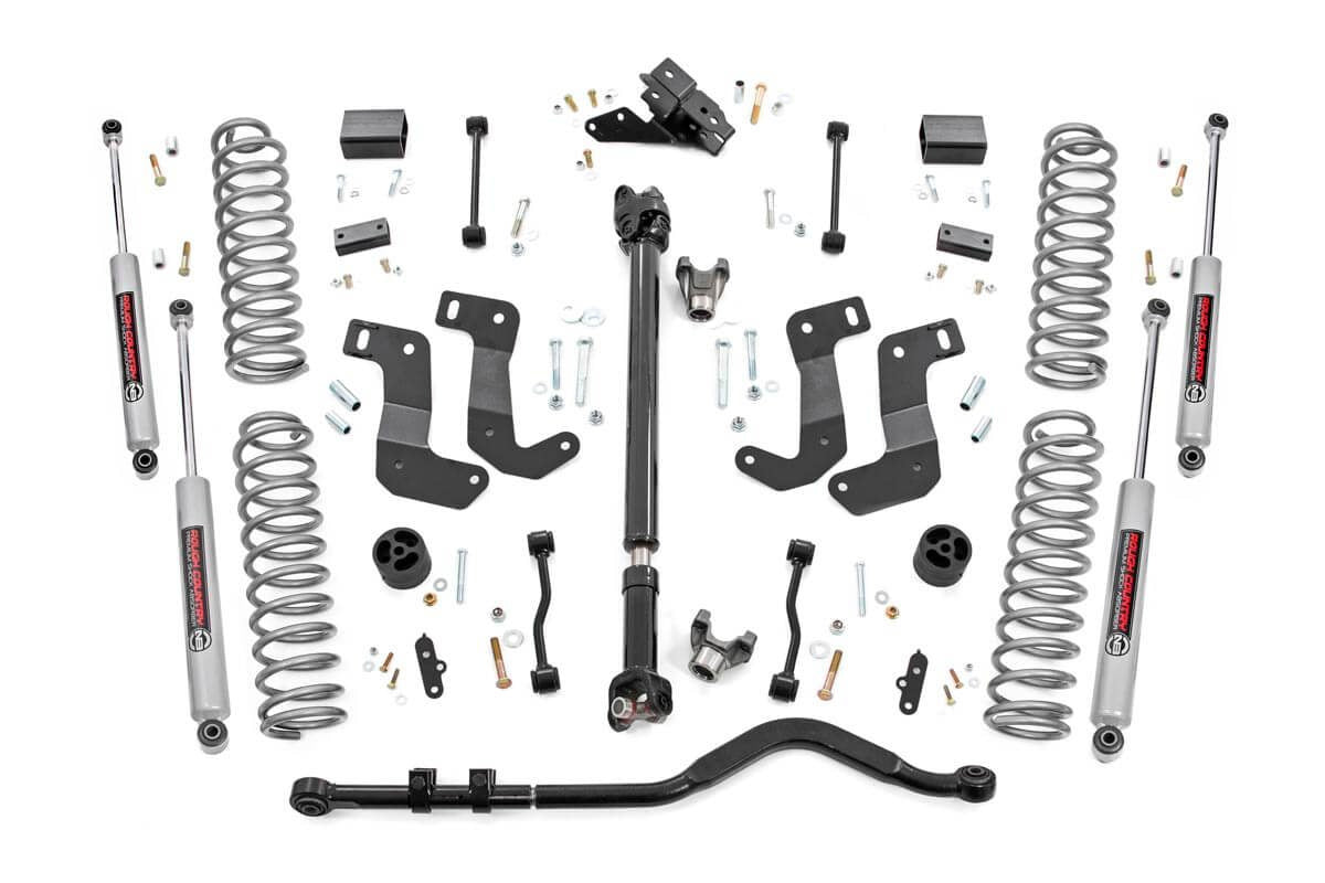 Rough Country 3.5 Inch Lift Kit | 2-Door | Jeep Wrangler JL (18-23)