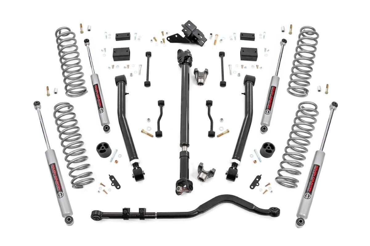 Rough Country 3.5 Inch Lift Kit | 2-Door | Jeep Wrangler JL 4WD (2018-2023)