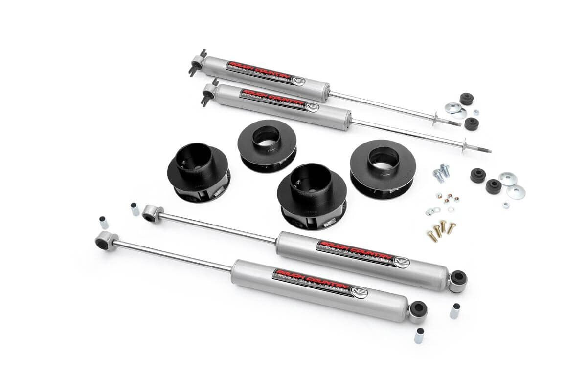 Rough Country 2 Inch Lift kIt | Jeep Grand Cherokee WJ 4WD (1999-2004)