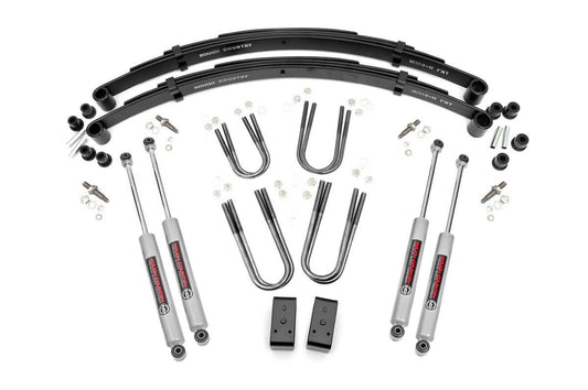 Rough Country 3 Inch Lift Kit | Rear Blocks | Jeep Grand Wagoneer/J10 Truck/J20 Truck/Wagoneer 4WD