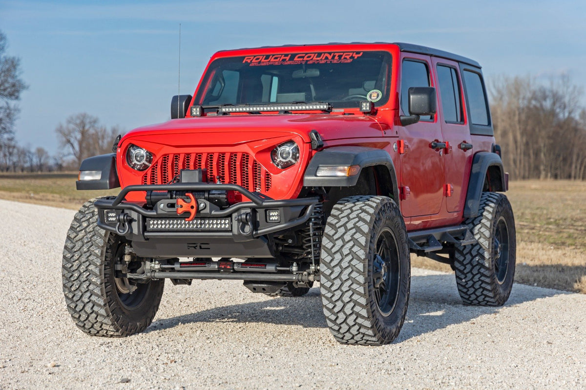 Rough Country 3.5 Inch lift Kit | 4- Door | Jeep Wrangler Unlimited 4WD (24-26)