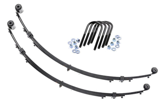Rough Country Front Leaf Springs | 4" Lift | Pair | Jeep Wrangler YJ 4WD (1987-1995)