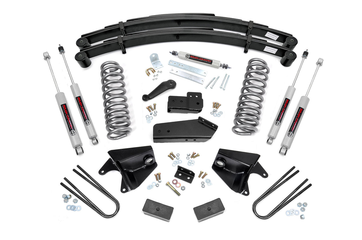Rough Country 6 Inch Lift Kit | Ford Bronco/F-150 4WD (1980-1996)