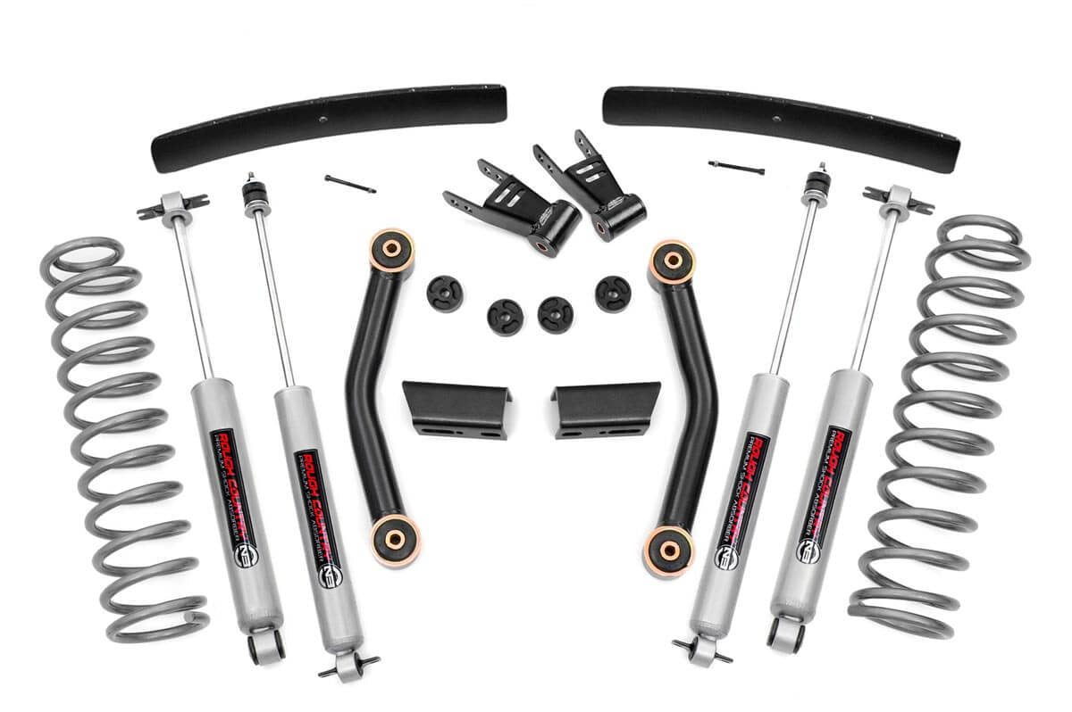 Rough Country 4.5 Inch Lift Kit | Jeep Comanche MJ 4WD (1986-1992)