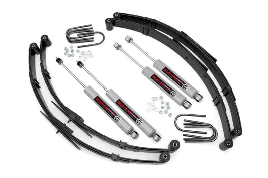Rough Country 2.5 Inch Lift Kit | Jeep Wrangler YJ 4WD (1987-1995)