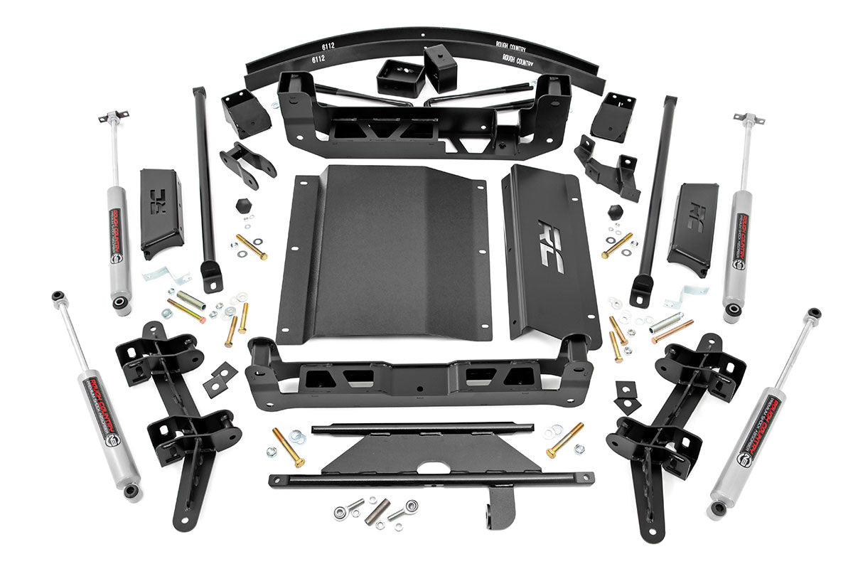 Rough Country 6 Inch Lift Kit | Chevy/GMC K1500 Truck/SUV 4WD (1988-1999)