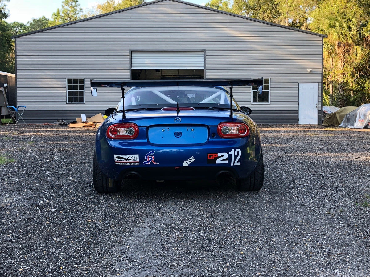 GT-250 61" Carbon Fiber Adjustable Wing- Mazda Miata NC