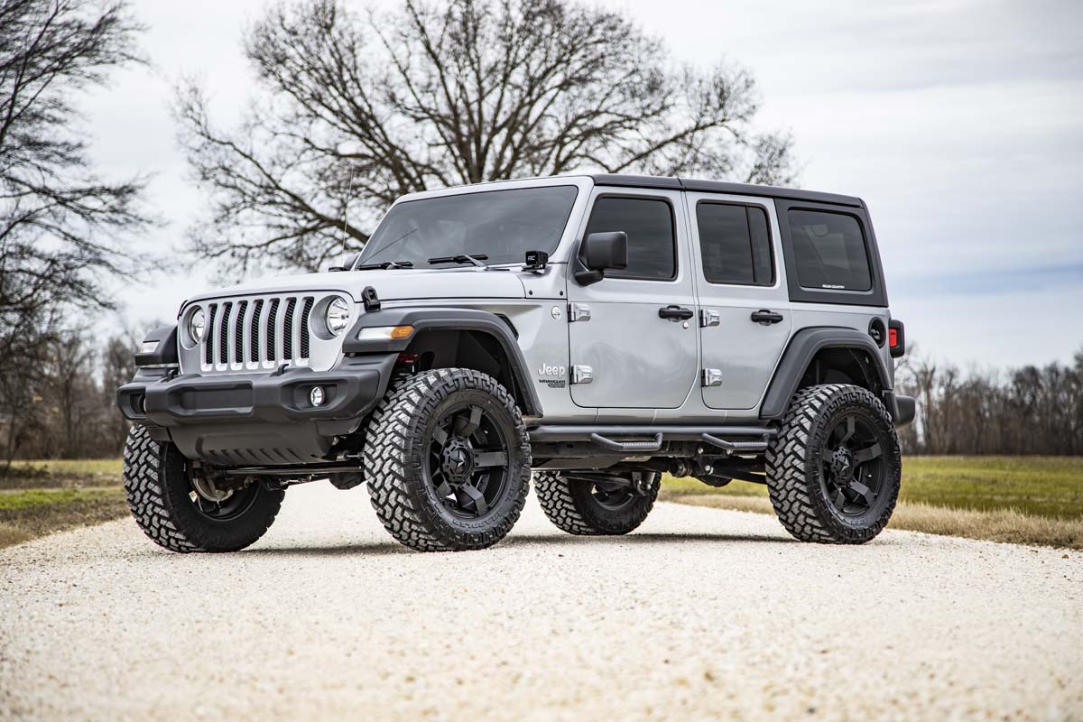 Rough Country 6 Inch Lift Kit | 4-Door | Long Arm | Jeep Wrangler Unlimited JL 4WD (2018-2023)