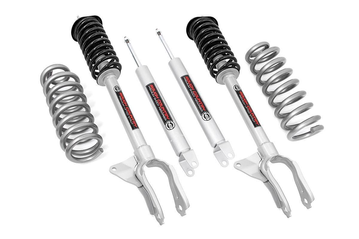 Rough Country 2.5 Inch Lift Kit | N3 Struts | Jeep Grand Cherokee 4WD (2016-2022)