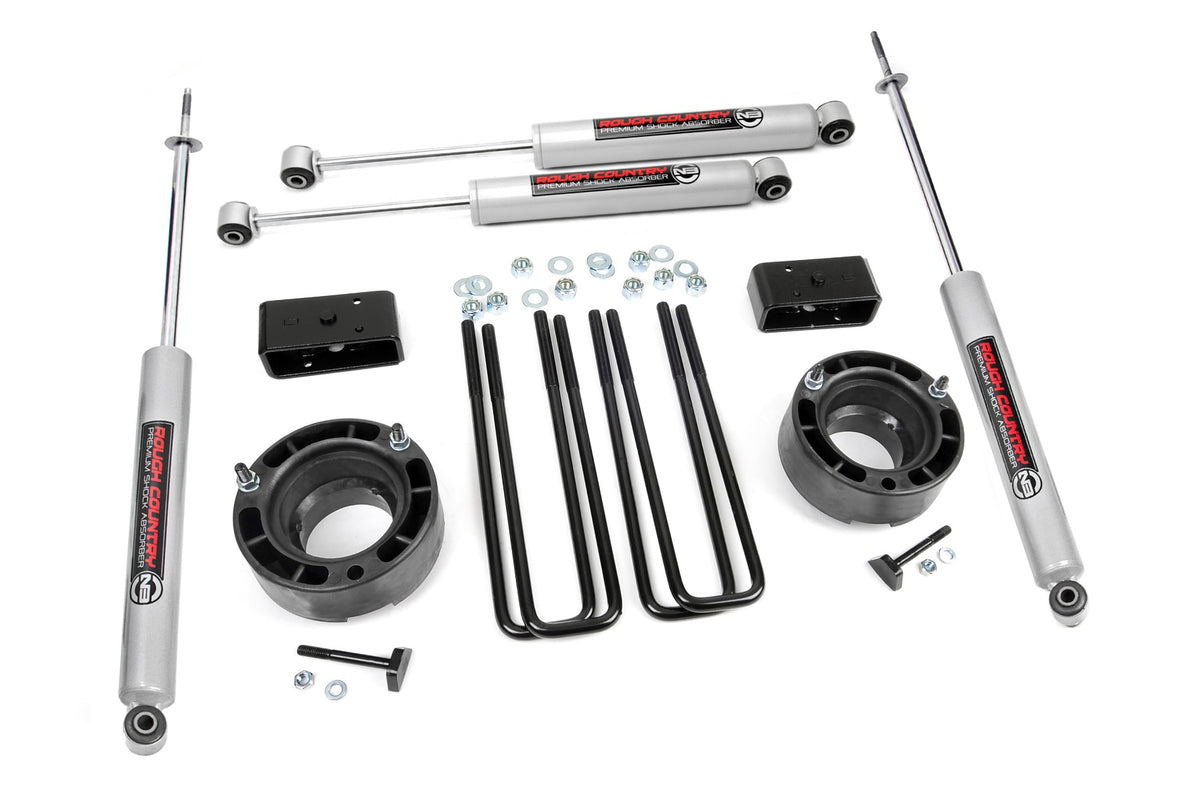 Rough Country 2.5 Inch Lift Kit | Dodge 1500 4WD (1994-2001)