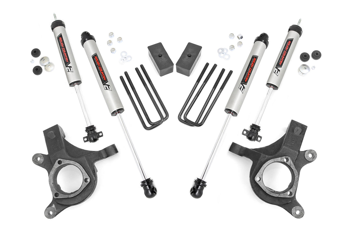 Rough Country 3 Inch Lift Kit | Chevy Silverado & GMC Sierra 1500 2WD (1999-2006 & Classic)