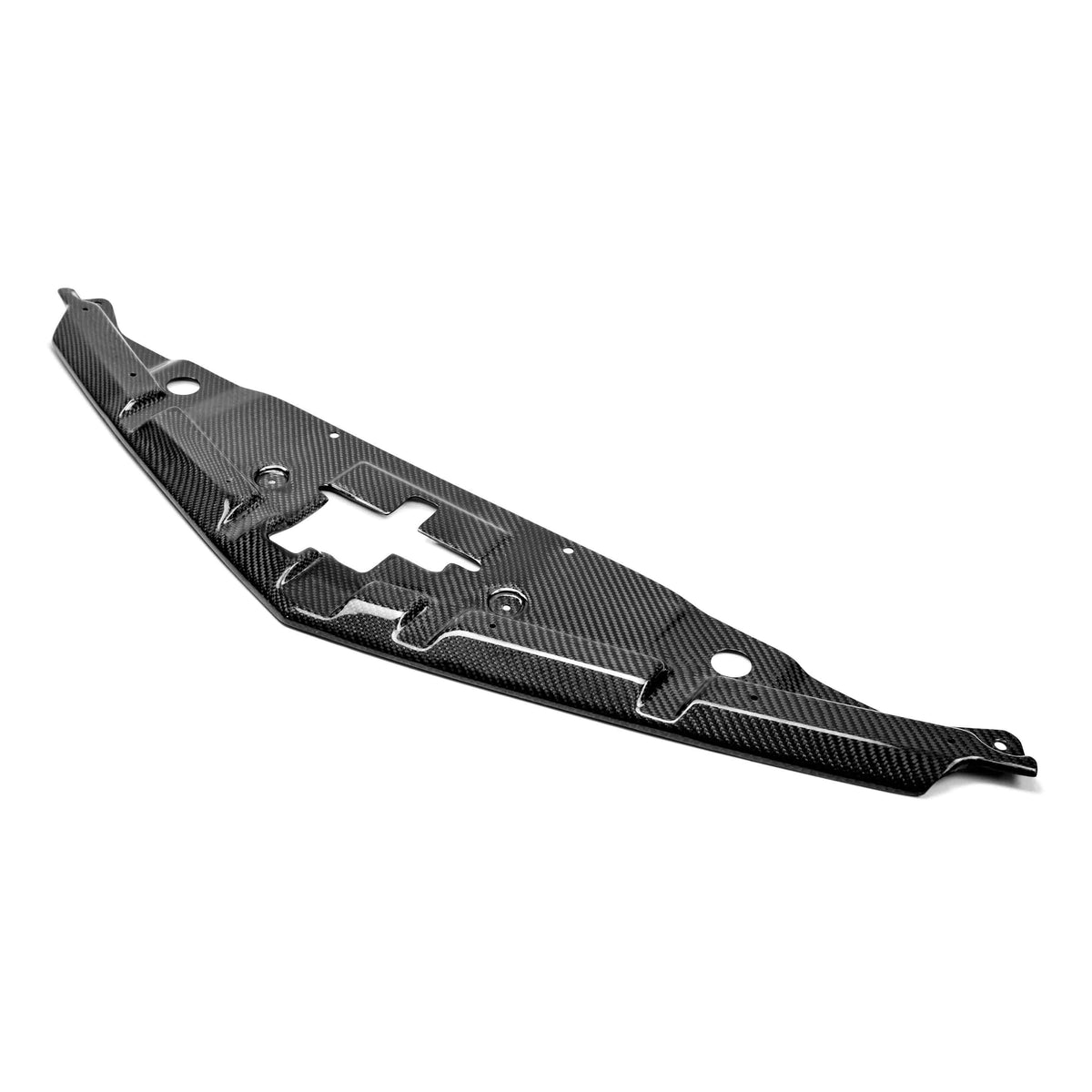 Anderson Composites Carbon fiber radiator cover for 2012-2015 Chevrolet Camaro ZL1, Z28, SS. - Fits 2010-2013 SS, RS, LT