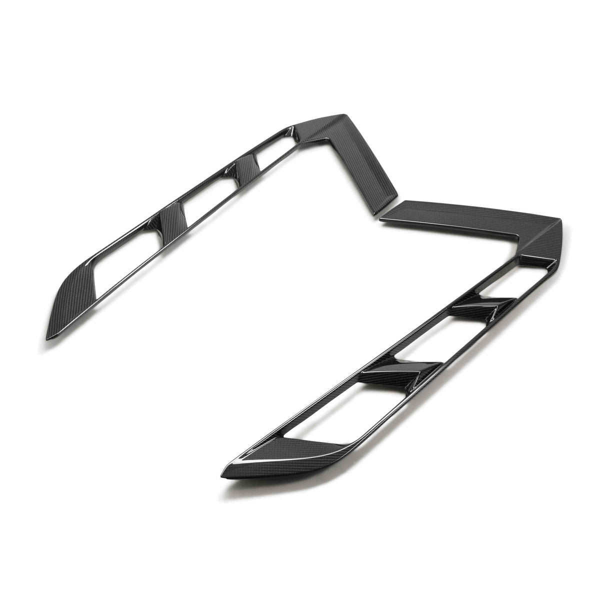 Anderson Composites Carbon fiber decklid side vents for 2020-2025 Chevrolet C8 Coupe (PAIR)
