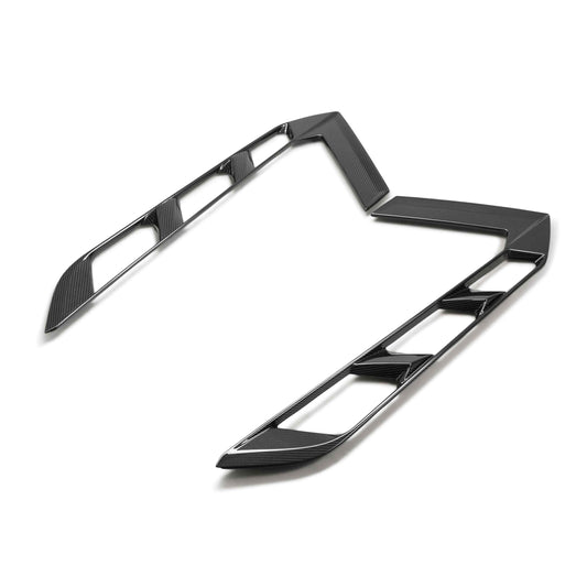 Anderson Composites Carbon fiber decklid side vents for 2020-2025 Chevrolet C8 Coupe (PAIR)