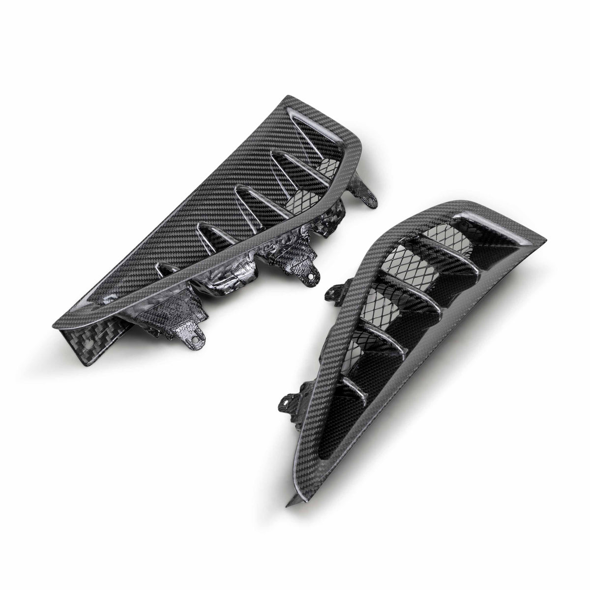 Anderson Composites Type-OE carbon fiber fenders vents for 2021-2024 RAM TRX