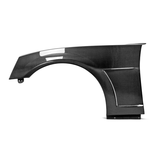Anderson Composites Type-SS carbon fiber fenders for 2010-2015 Chevrolet Camaro - vented (10mm wider)