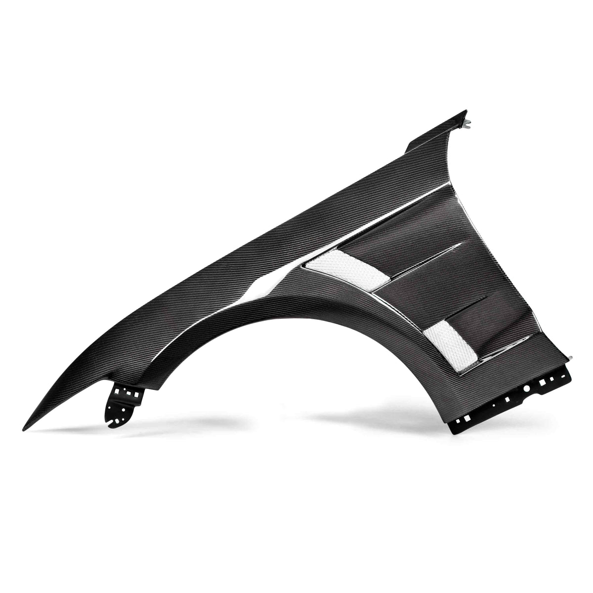 Anderson Composites Type-AT carbon fiber front fenders for 2015-2017 Ford Mustang (0.4inch wider) (pair)