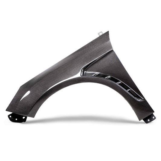 Anderson Composites Type-GR carbon fiber front fenders for 2016-2018 Ford Focus RS (0.4inch wider) (pair)
