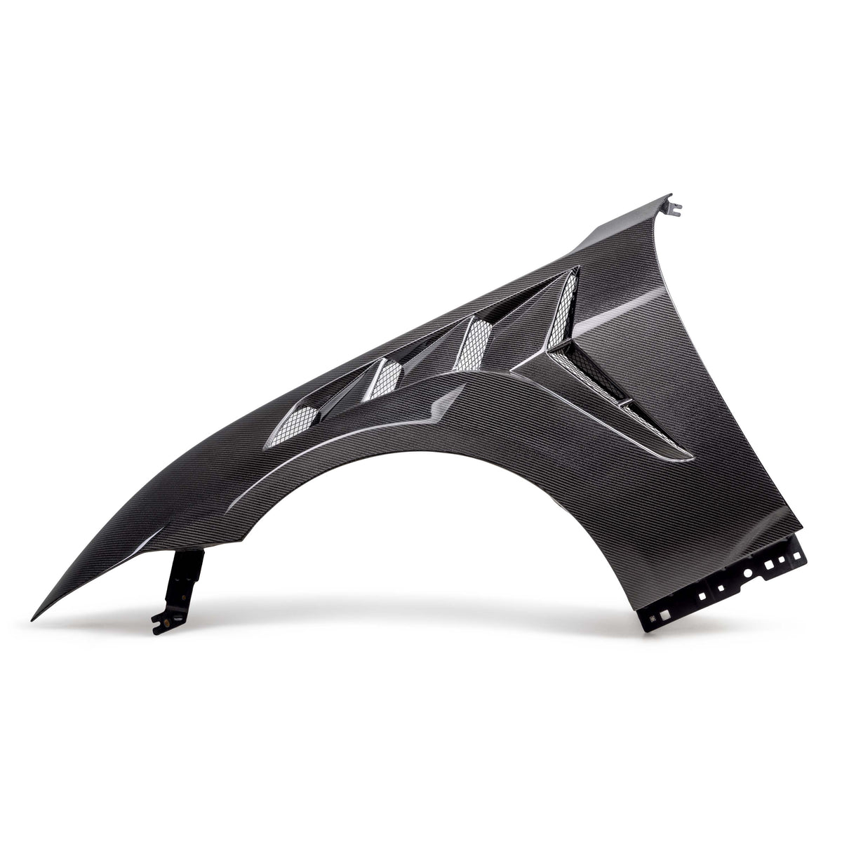 Anderson Composites Type-GTD carbon fiber fenders for 2024-2026 Ford Mustang