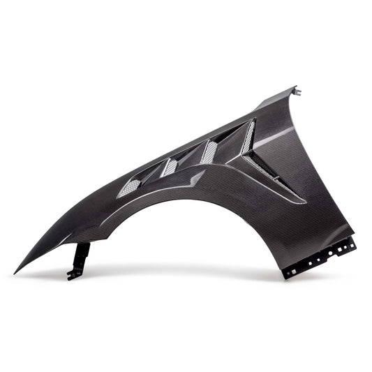 Anderson Composites Type-GTD carbon fiber fenders for 2024-2026 Ford Mustang