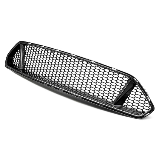 Anderson Composites Type-GT carbon fiber upper grille for 2018-2023 Ford Mustang GT