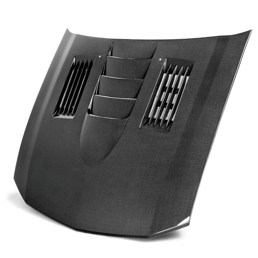 Anderson Composites Type-SS carbon fiber hood for 2005-2009 Ford Mustang