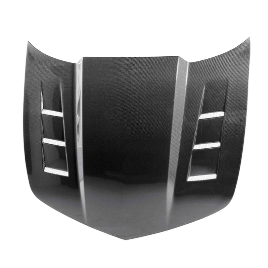 Anderson Composites Type-TS carbon fiber hood for 2010-2015 Chevrolet Camaro