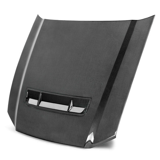 Anderson Composites Type-GT carbon fiber hood for 2010-2014 Shelby GT500 and 2013-2014 Ford Mustang