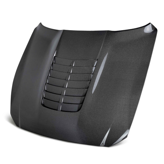 Anderson Composites Type-GT5 double sided carbon fiber hood for 2015-2020 Ford Mustang Shelby GT350 & GT350R
