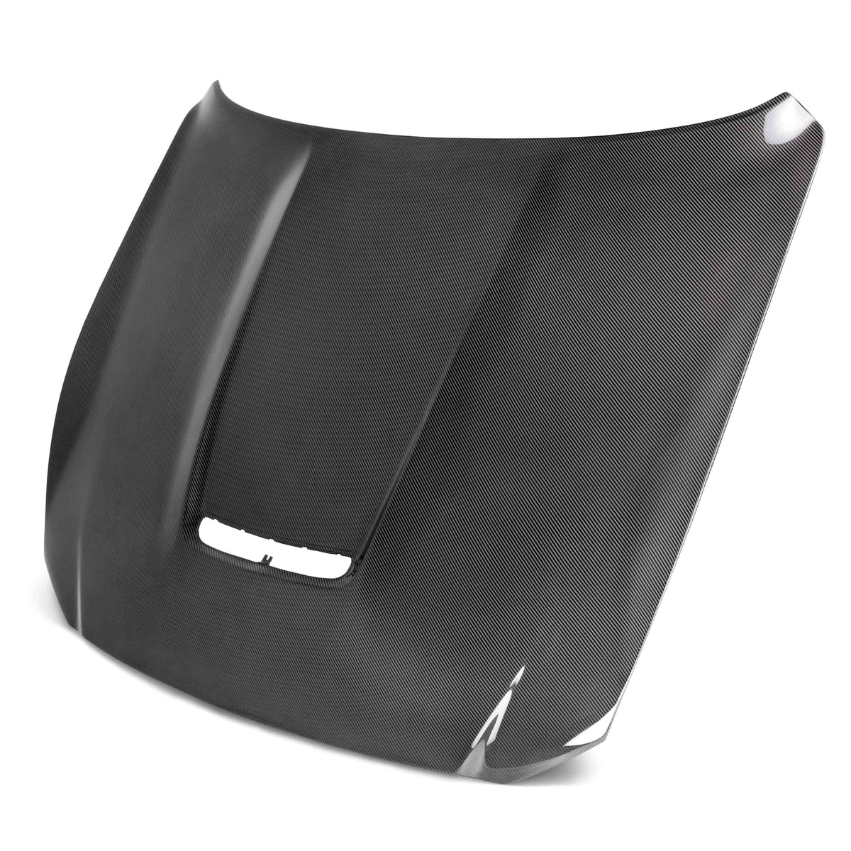 Anderson Composites Double sided carbon fiber hood for 2015-2020 Ford Mustang Shelby GT350 & GT350R
